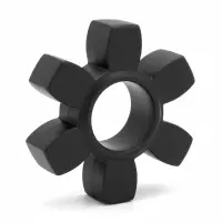 Element elastic cuplaj HRC 70 (stea cauciuc NBR), Diametru 69mm, Lățime 18mm, Duritate 80 Shore A, Cuplu maxim 72 Nm, Piesă sacrificiu amortizare vibrații