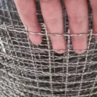 Sită plasă inox Mesh 1, țesătură metalică fir 2mm, ochi 23.4mm pentru sortare - E-Industrial