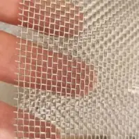 Sită inox Mesh 10, țesătură metalică 0.6mm, ochi 1.94mm - E-Industrial